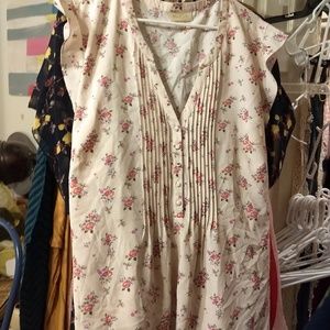 Modcloth sleeveless blouse 4x